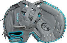 2024 A500  Siren  32  Youth Fastpitch Softball Catcher  s Mitt - Right Hand Throw