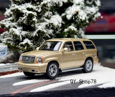 Masdi 1:64 Gold 2005 Escalade Full Size SUV Sport Model Diecast Metal Car  
