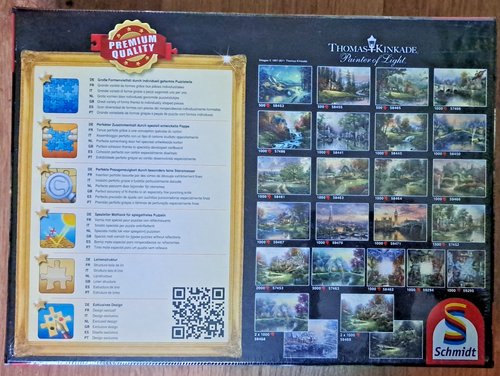 Schmidt Puzzle 1000 Teile Thomas Kinkade Painter of Light OVP!! 58464 - Bild 3 von 3