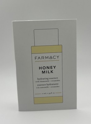 NEW NIB Farmacy Honey Milk Hydrating Essence Travel Size Mini 10ml/0.34oz AUTHNT