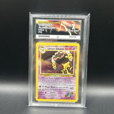 Sabrina’s Alakazam 16/132 Holo Gym Challenge Pokémon TCG ACE 7