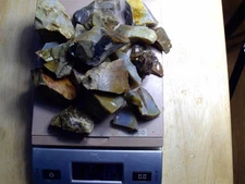 2 LBS OF FLINT FROM FLINTRIDGE OHIO GREAT  TUMBLING,KNAPPING & MORE
