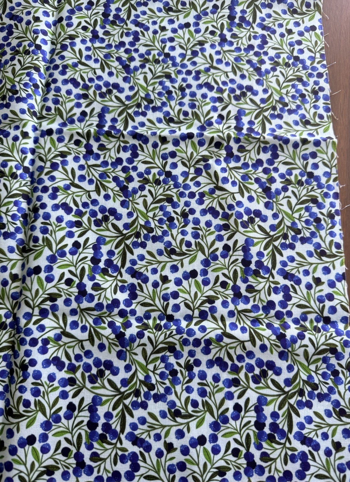 Blueberry Vines Fabric Stea 5240 Half Yards And Up Continuou