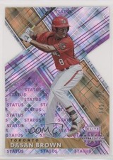 2019 Panini Elite Extra Edition Status Purple Die-Cut 41/125 Dasan Brown #83 uk2