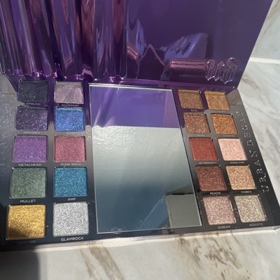 Urban Decay Eyeshadow Palette Shimmer Pressed Powder Purple Case, 20 Shades