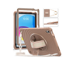 Rugged Tablet Case for 11"/10.9" 2025 , Heavy-Duty Shockproof Protective Cover