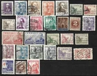 SPANISH STATE DIFFERENT USED STAMP SET.