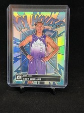 2024-25 NBA Panini Donruss Optic Cody Williams Rookie MY HOUSE! Holo Prizm #4