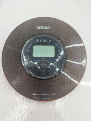 Sony Model Number D-NE320 Tested CD Walkman Purple Atrac 3 Plus MP3