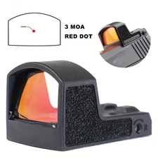 Micro 3 MOA Red Dot Reflex Sight With Protective Shroud