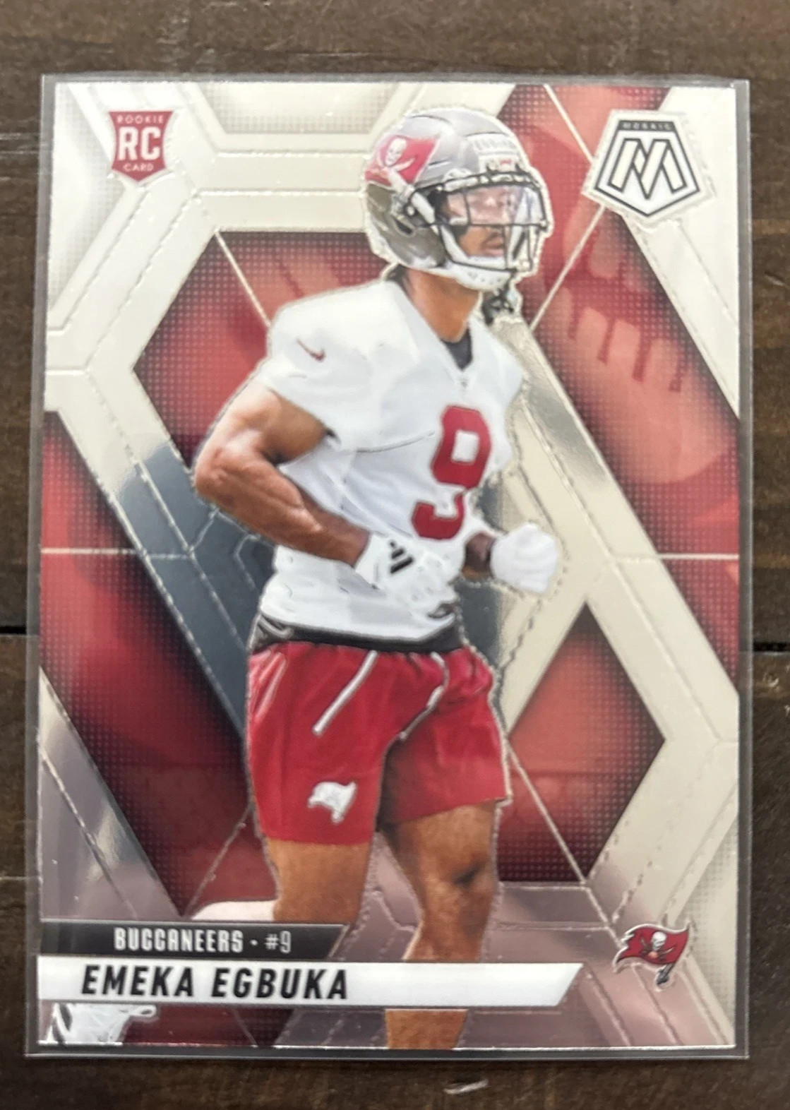 2025 Panini Mosaic Emeka Egbuka  RC Rookie Base  #376 Tampa Bay🔥