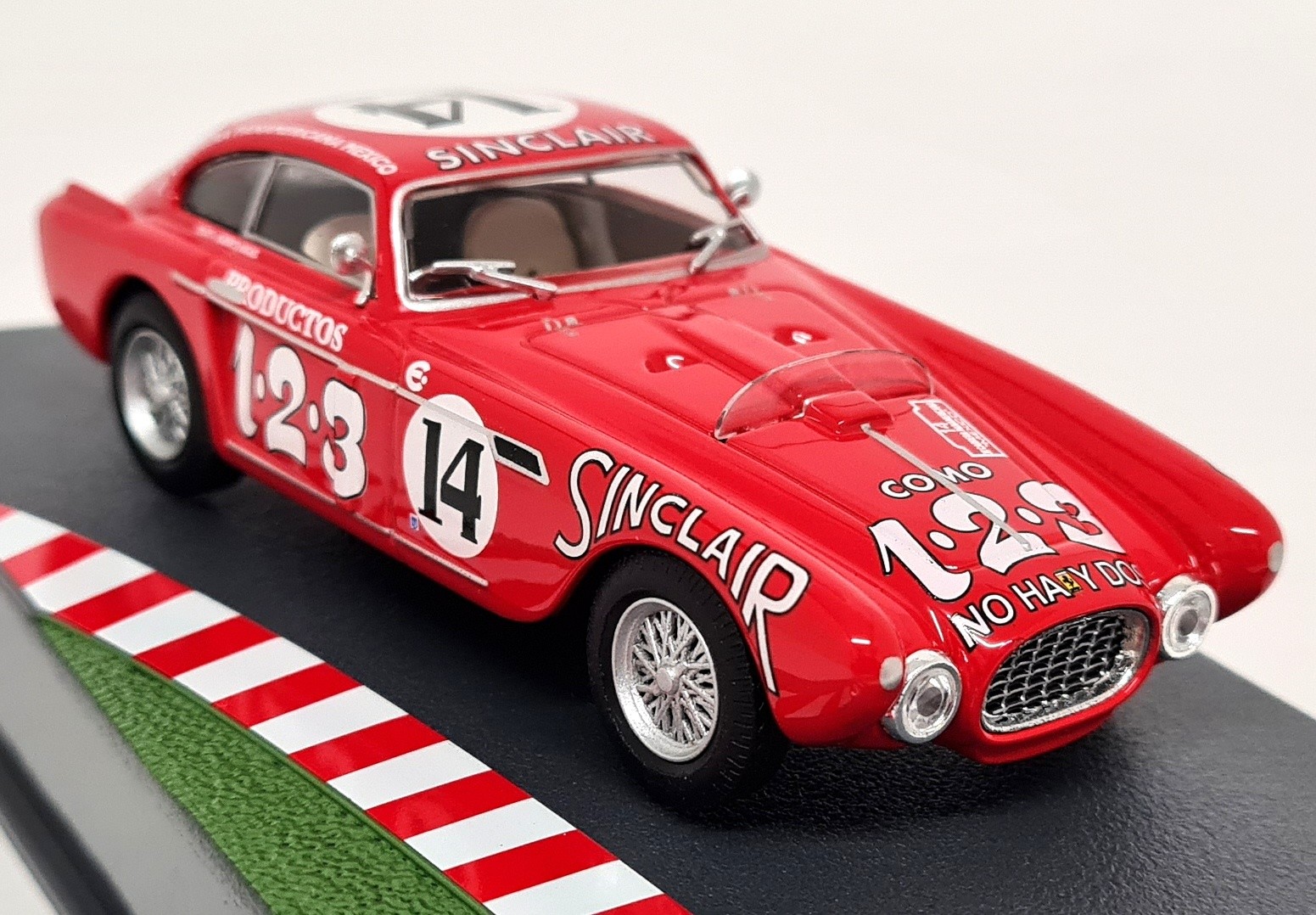Altaya 1/43 Ferrari 340 Mexico Carrera Panamericana 1952 #14 Diecast Model Car