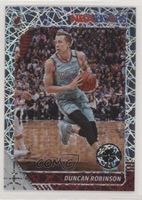 2019 Panini NBA Hoops Premium Stock Silver Lazer Prizm Duncan Robinson #262 0ad