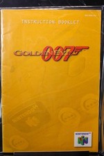 NO GAME- 007 GoldenEye Nintendo 64 N64 Instruction Manual Booklet Only