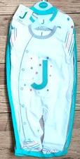 Babygrow/Sleepsuit - 2-Pack - Initial J - 3-6 Months - Brand New