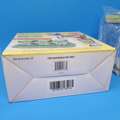 Magic Bullet Baby Bullet Storage System Accessories Cups 8 Piece Set To-Go-Tube - Picture 13 of 23