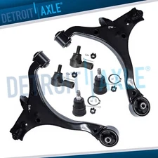 Front Lower Control Arms Ball Joints Outer Tie Rods for 2003-2011 Honda Element