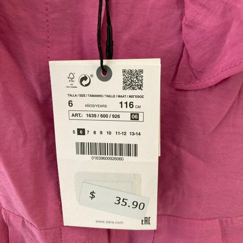 Zara NEW Ruffle Flutter Sleeve Jumpsuit - Bright Pink - 6 - Picture 3 of 9