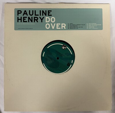 Pauline Henry  Do Over 10 Track Vinyl Album Funk/Soul Promo