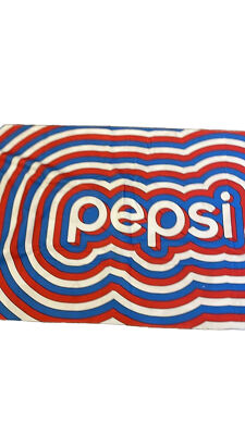 Pepsi Printed Microfibre Fringed Beach Towel New