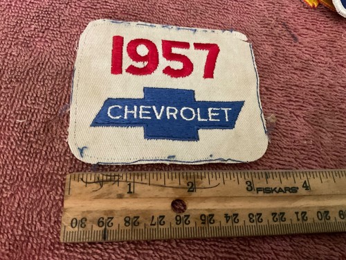 Vintage Sew On Patch 1957 Chevrolet Chevy