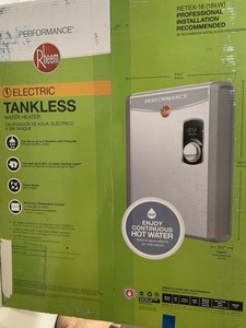rheem 18kw tankless water heater