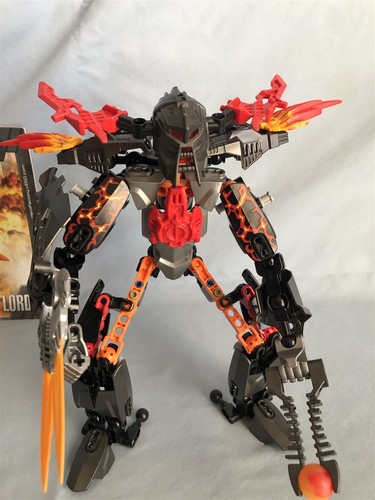 LEGO set 2235 Fire Lord HERO FACTORY 100% complete w/ instructions Villain - Picture 8 of 9