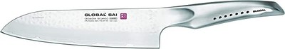 Global SAI-03 Santoku Knife, 7-1/2'', Silver