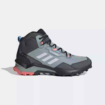 Adidas Terrex AX4 Mid GTX Hiking Trail Blue Pink Shoes GZ3050 Womens Size
