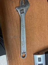 Crescent USA Crestoloy 10โ Adjustable Wrench Vintage made in USA