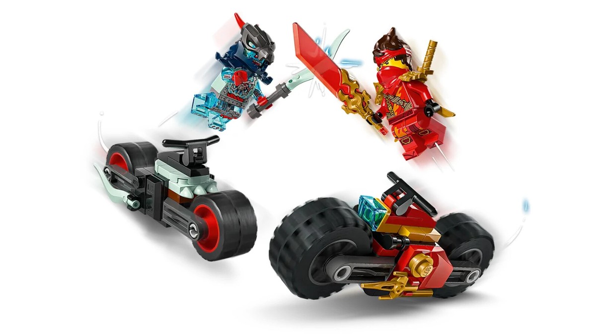 LEGO NINJAGO 71838 Kai's Motorcycle Speed Race Set 79pcs New