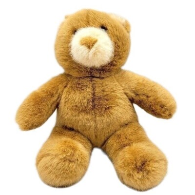 Build A Bear Classic Teddy Plush Brown 13'' Triangle Nose Butterscotch 1997 VTG