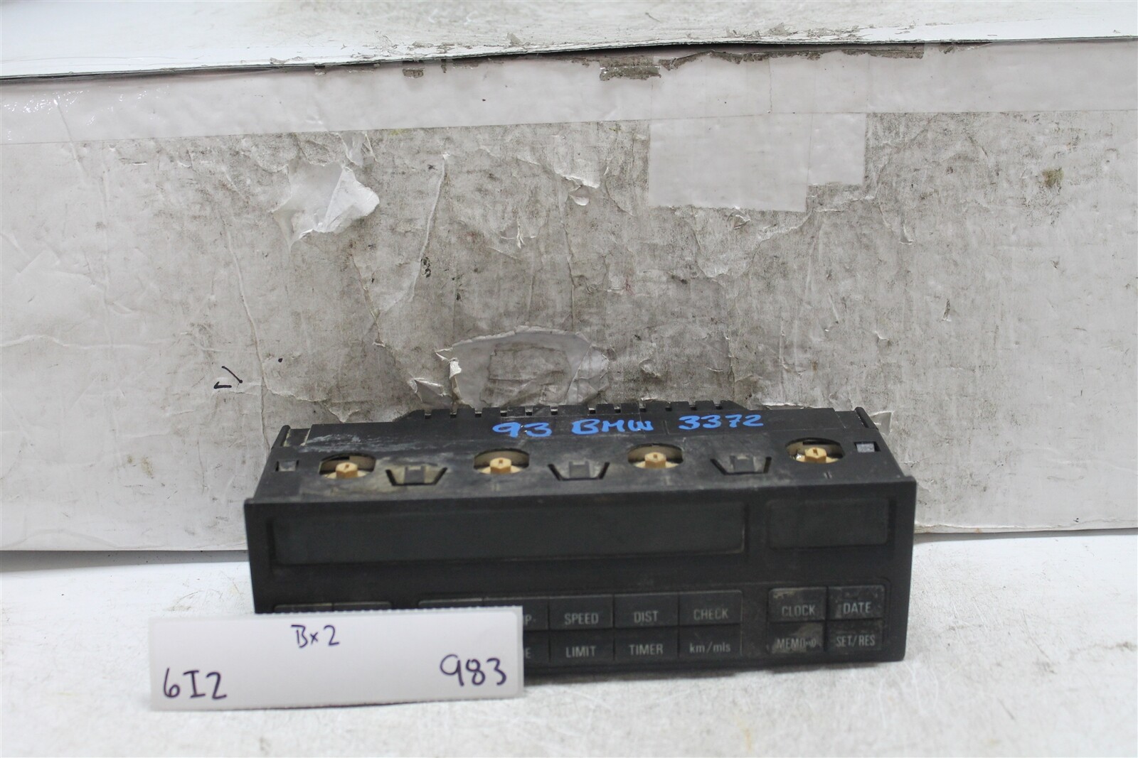 BMW E36 18 Button on Board Computer OBC 8357684 for sale online | eBay