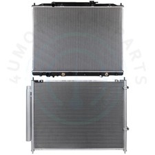 Radiator & AC Condenser Cooling Kit For 2009-2014 Honda Ridgeline 3.5L V6