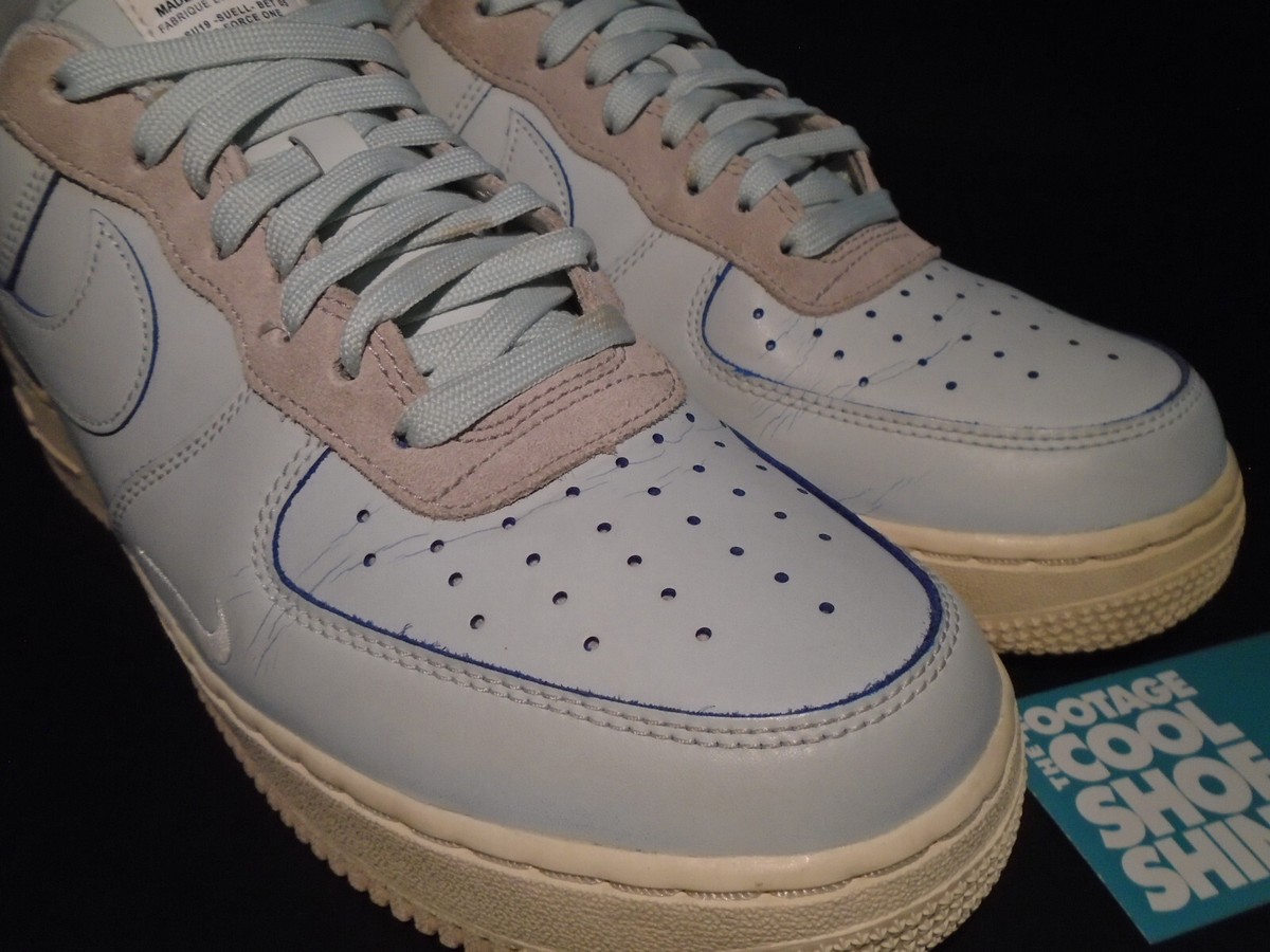 Nike Air Force 1 Low LV8 “Devin Booker” “DBook” SS 19 NIKE AIR FORCE 1 '07 LV8 DBOOK DEVIN BOOKER PE BLUE WHITE