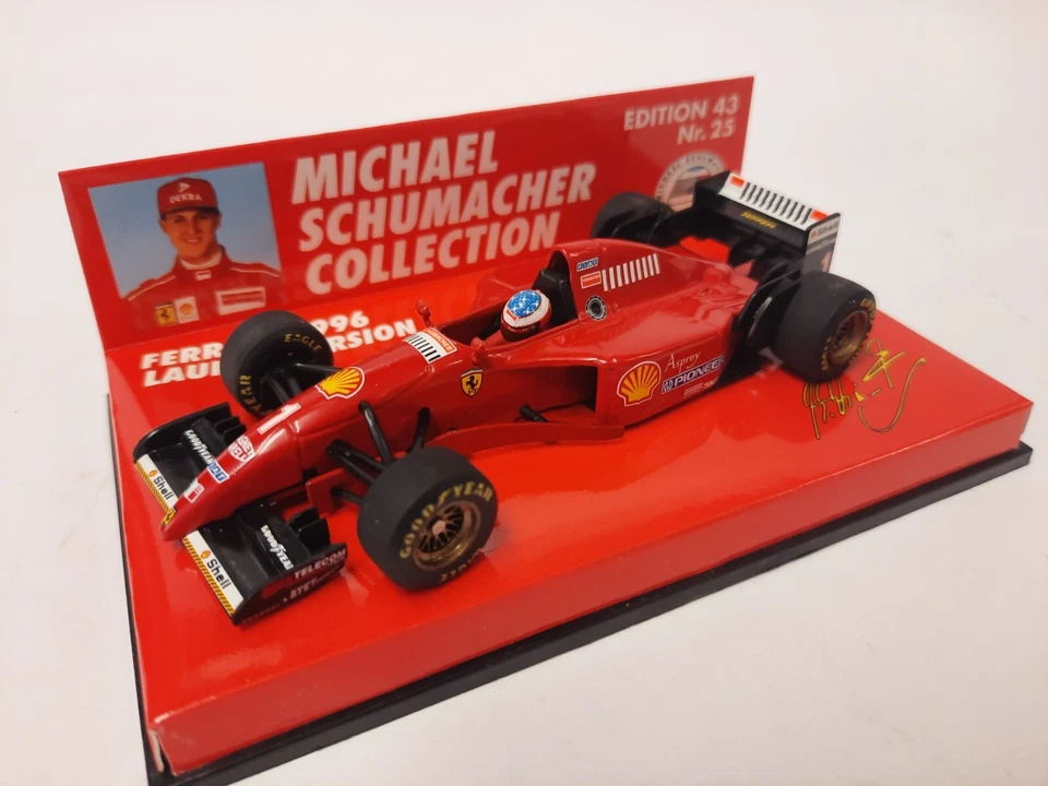 Minichamps Ferrari 412 T2 Schumacher Launch Version 1996 1/43 MSC#25 510964391 - Image 3 of 4
