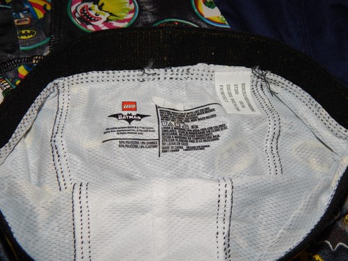 Lego Underwear Boys XS 4 Large 10 Batman Movie NEW Wicking Compression Shorts - Picture 12 of 12