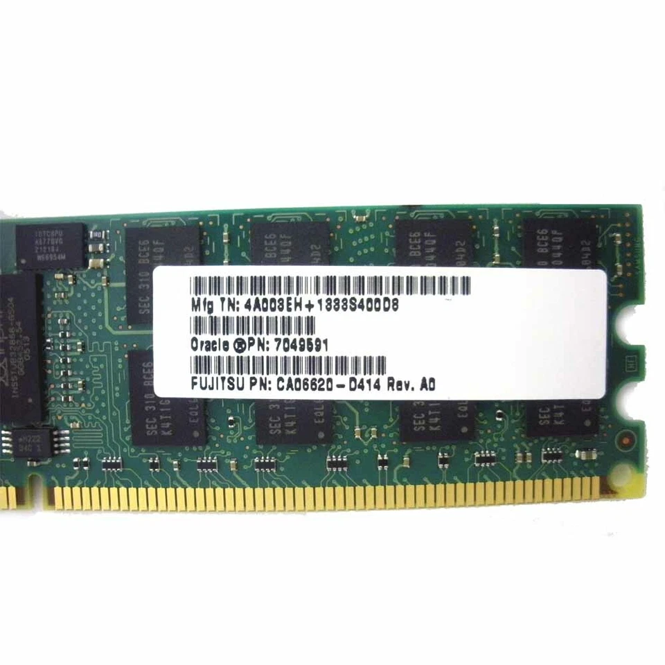 Sun 7049591 4GB DDR2-667 2-Rank DIMM SEMX2D1Z M8000/M9000 - Image 2 of 2