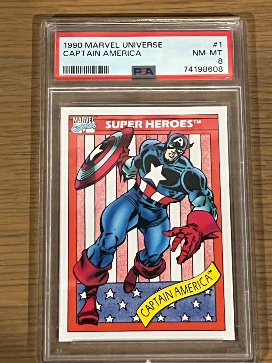 1990 Marvel Universe PSA 8 - Pick your card! | eBay