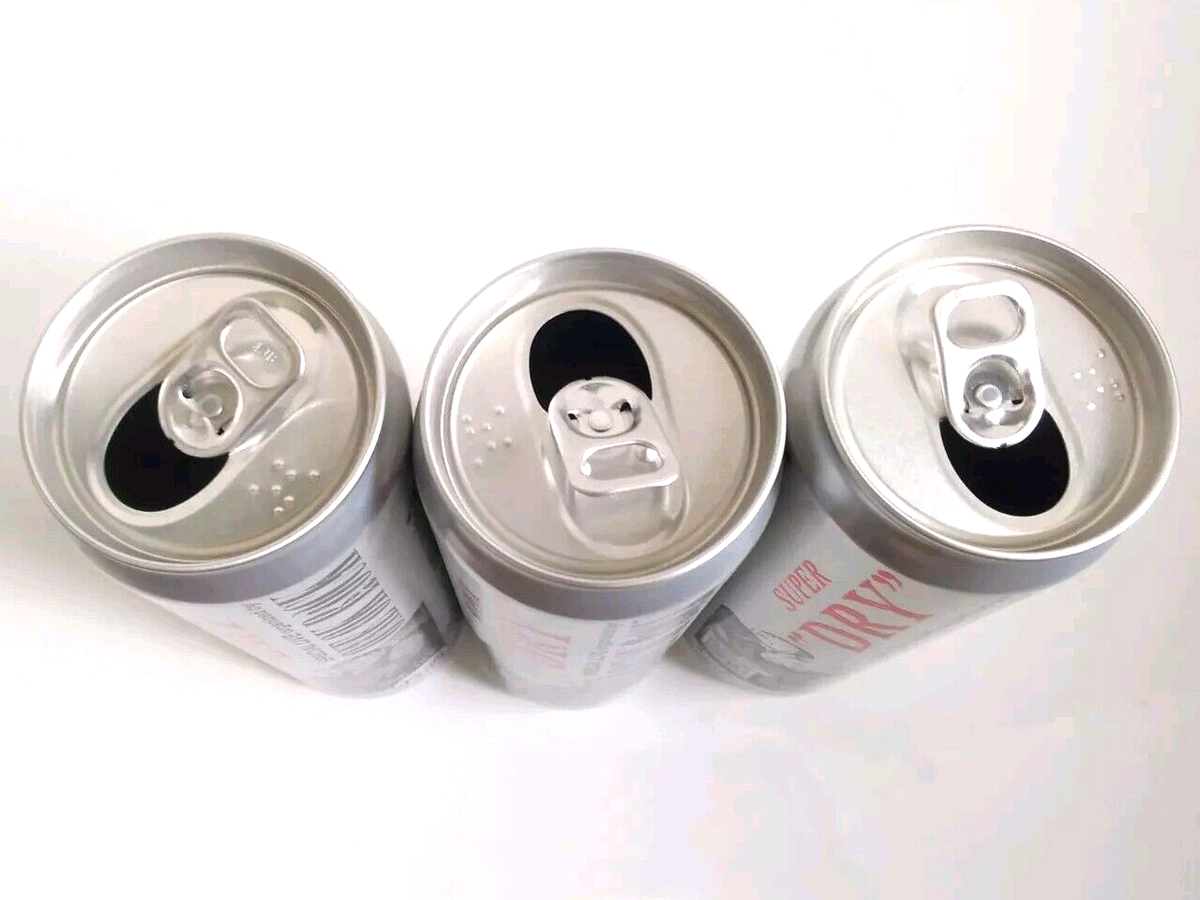 ONE OK ROCK Empty beer Can set of 3 ASAHI SUPER DRY JAPAN 2024