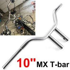 Rise 10 12 14 16" Gloss MX-T Bar Handlebar For Harley Softail Low Rider Fat Bob