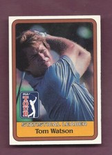 1981 DONRUSS GOLF TOM WATSON STATISTICAL LEADER ROOKIE .99 SHIP S517