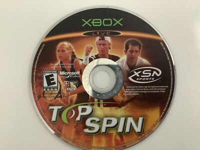 Top Spin Tennis Microsoft XBOX Disc Only