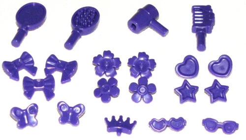 Purple FRIENDS LEGO (R) Bricks, Pieces & Parts