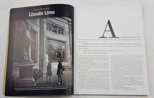 Life Magazine Lincoln An Intimate Portrait by Magazine Editors Paperback - Foto 4 di 5