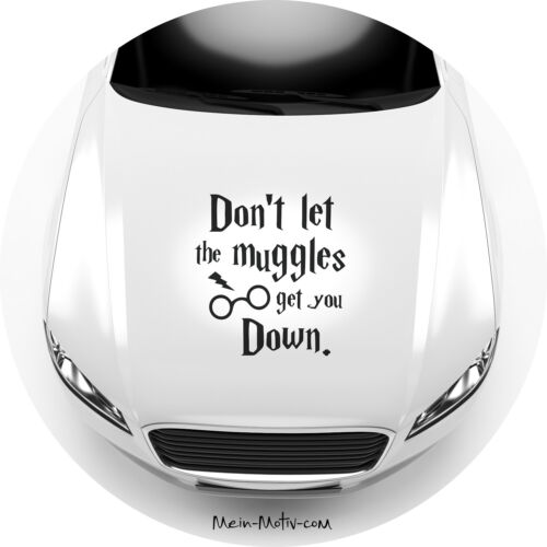 Aufkleber Harry Potter Dont let the Muggles get you down - Sticker - Bild 1 von 4