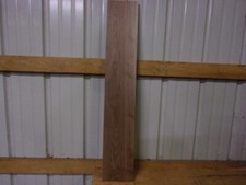 1 PC WALNUT LUMBER WOOD KILN DRIED BOARD 37 5/8"X 6 1/2"X 7/8" 1177V FLAT CLEAR