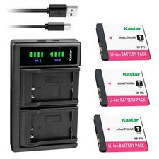 LTD2 Charger  3 battery for Sony NP-FT1 DSC-L1 DSC-M1 DSC-M2 DSC-T1