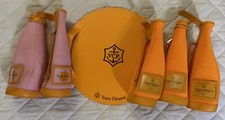 Veuve Clicquot Tray, Champagne Insulated Ice Jacket - Pink Ros Orange Brut