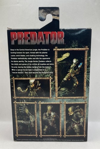 NECA Predator Jungle Hunter Movie Reel Toys - 7" Action Figure - SEALED - Picture 3 of 14